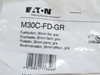 Eaton M30C-FD-GR; Push-Button Operator; Flat; Gray; 30mm