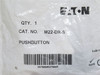 Eaton M22-DR-S; Non-illuminated; Black Push-Button;  22.5mm