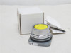 Furnas 52PA8A4; Yellow Push Button Operator; Flush Mount