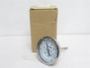 Marsh G10664; Steam Temp Gauge; SS; 0-200Deg Fahrenheit