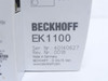 Beckhoff EK1100; EtherCAT Coupler; 24VDC; RJ45
