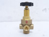 Multivac 80431211510; Brass Regulator Air Valve; 1/4NPT