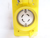 Woodhead 69W76; Watertight Locking Receptacle 30A NEMA L16-30