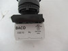 BACO 330000000000; Pushbutton 40mm Mushroom 240V 3A 1(NO)