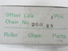 Renold 200OFFSET LK; Offset Link; Chain # 200 RN