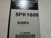 Bando 630K5; Serpentine Belt; 5PK1600