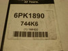Bando 744K6; Serpentine Belt 6PK1890