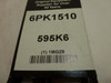 Bando 598K6; Serpentine Belt  6PK1510