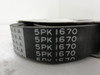 Bando 5PK1670; Serpentine Belt; Industry Number 657K5