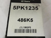 Bando 5PK1235; Serpentine Belt 486K5; 5-ribs 48.6"L; 1MGP3