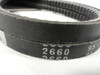 Bando 2EDG7; Auto V-Belt; Industry Number RPF2660