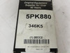 Bando 5PK880; Serpentine Belt; Industry Number 346K5