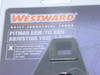 Westward 1MZN3; Adjusting Tool Tie Rod; 1-7/16"