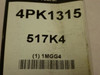 Bando 517K4; Serpentine Belt; 4PK1315