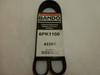 Bando 433K6; Serpentine Belt 6PK1100