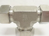 Parker 12-12-12-JBZ-SS; Tube Union Tee SS-316; 3/4" Compression