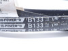 Gates B133; Hi-Power V-Belt 9003-2133; 136" Long; 21/32 Wide