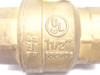 HSI VHSSSEVKN112 ; Brass Ball Valve; 1-1/2NPT; 600WOG