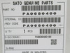 Sato PA068040; Lot-10; Disc For M8400RV