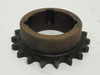 Martin 40BTB19H-1210; Bushed Sprocket # 40; 19T Hardened