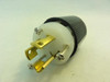 Cooper 4721N; Locking Plug; 2P; 3-Wire; 15A; 125V