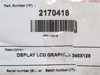 Markem 2170418; LCD Display Board; 240 x 128