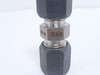 Brennan C2403-06-06-SS; Adapter; SS-316; 3/8" Flareless Bite