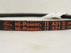Gates A31; Hi-Power V-Belt 9002-2031; 33" Long; 1/2" Top Width