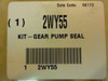 Industry-Std 2WY55; Gear Pump Seal Kit
