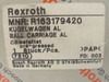 Rexroth R163179420; Linear Runner Bearing Block Carriage