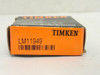 Timken LM11949; Tapered Rolling Bearing 3/4"ID; 0.655" W