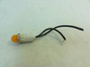 Chicago Miniature 1050A3; Amber Lamp Indicator; 1/2W; 125VAC
