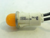 Chicago Miniature 1050A3; Amber Lamp Indicator; 1/2W; 125VAC