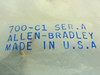 Allen-Bradley 700-C1; Contact Cartridge; 1NO/1NC