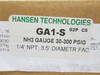 Hansen GA1-S; Pressure/Temp Gauge; SS; 300PSI/60Deg Celsius