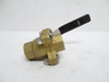Industry-Std 1WMK2; Brass Inline Ball Valve 1/4NPT; 600CWP
