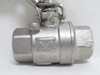 MTG M2006HLR-SS; Ball Valve; SS-316; 1/2NPT; 125-275PSI