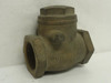 Stockham B-322T-1-1/2; Swing Check Valve; Bronze; 1-1/2" FNPT