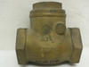 Stockham B-322T-1-1/2; Swing Check Valve; Bronze; 1-1/2" FNPT