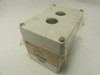 Cutler-Hammer E22CDP2; Pushbutton Enclosure; Button Dia: 5/8"