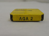 Bussmann AGA 2; Box-5; Fast Acting Glass Fuse 2A; 125VAC