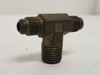 Parker 145F-4-4; Brass Male Branch Tee 1/4 SAE J512; 1/4NPT