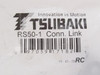 Tsubaki RS50-1; Connecting Link #50; Carbon Steel
