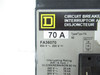 Square D FA36070; Breaker Frame TypeF 70A 480V Poles 3