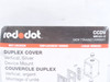 Red Dot WR181-C; Duplex Receptacle Cover; CCDV