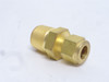 Swagelok B-600-1-8; Brass Tube Adaptor; 3/8" Tube x 1/2NPT