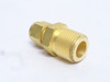 Swagelok B-600-1-8; Brass Tube Adaptor; 3/8" Tube x 1/2NPT