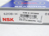NSK 6208-H-20T1XADD; Ball Bearing 40mmID x 80mmOD x 18mm Wide