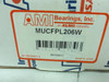 AMI MUCFPL206W; Flange Bearing; 30mm ID; 4-Bolt