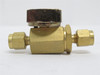 Industry-Std 1WMN4; Box-4 Ball Valve; 1/8" Brass Body